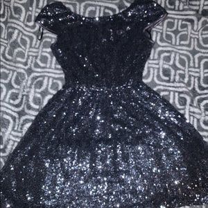 Sparkly kids dress